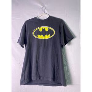 Six Flags Batman Tee Black T-shirt Men's Size Medium